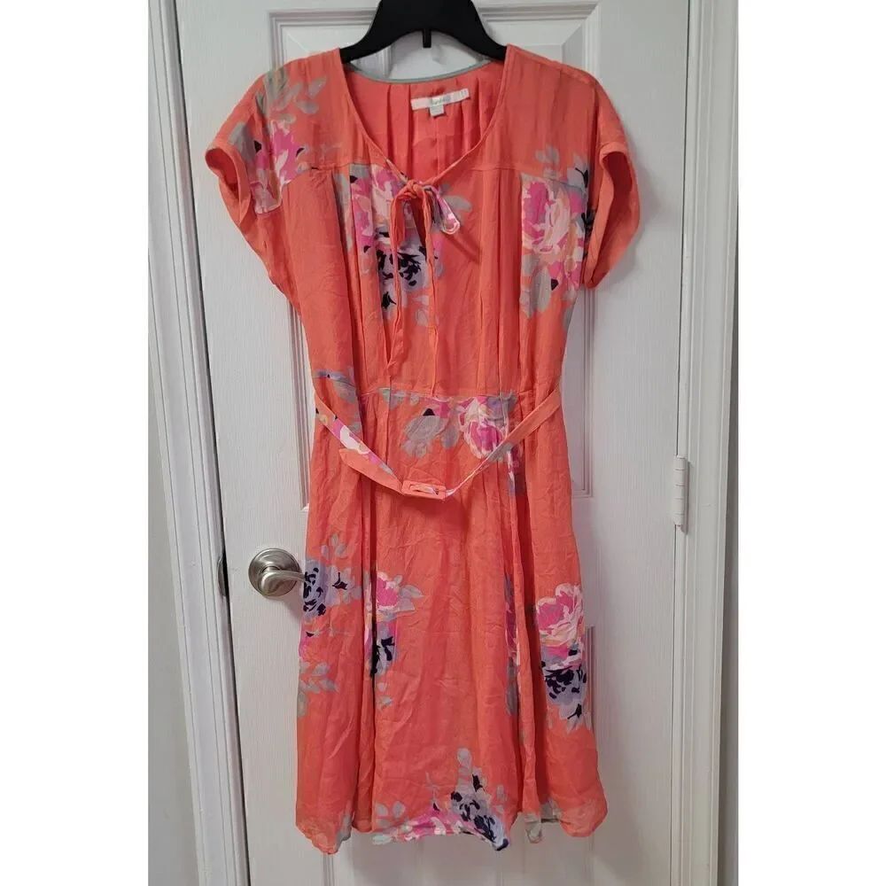 Boden Floral Fit & Flare Summer Dress 6